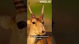 Saiga Antelope: A Remarkable Species at the Brink of Extinction