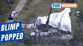 Giant Border Protection Blimp Crashes In Texas After Escaping During High Winds, Traveling 400 Miles