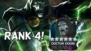Amazing God Tier! | My First Rank 4 - 6 Star Dr Doom | Marvel Contest of Champions