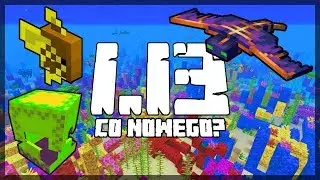 Minecraft 1.13: [Snapshot 18w10d] Co Nowego? Rafy Koralowe, Lepsza FIZYKA wody!