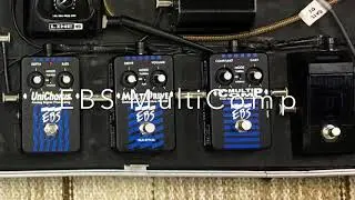 Akai UniBass & EBS Bass effects demonstration