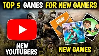 Top 5 Games For New Gaming Channel || Best Games For New Gaming Youtubers 🔥