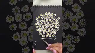 Camomile #drawing #draw #trend #diy #flower #art #drawingtutorial #paper