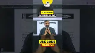 Big Changes for New Aspirants | UPSC CSE 2026 Notification Out 🚨