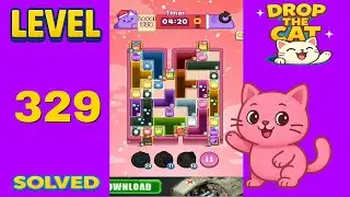 Drop The Cat &ndash; Level 329 | Fast & Clean Solution