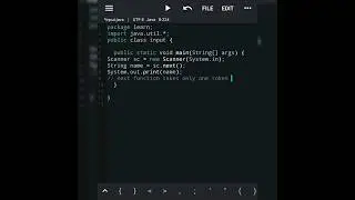 How to take input from user in Java program #youtubeshorts #youtube #youtubevideo