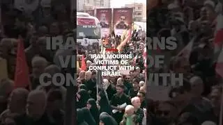 Iran mourns victims of conflict with Israel