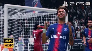 FIFA 19 UEFA Champions League🔥- PSG vs Liverpool | PS5 ProGameplay [ 4K HDR ] EA FC 25