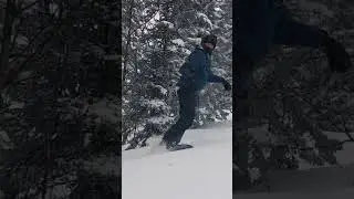 падение на сноуборде