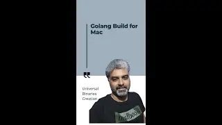 Building universal binaries for mac books using Golang and lipo tool