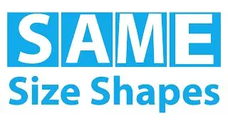 Same Size Custom Shapes In Photoshop | How To | Defined Size | Graphicxtras