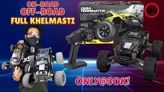 KHELMASTI HOBBY RC CAR | RLAARLO OMNI TERMINATOR CARBON FIBER(REVIEW)&(BASHING) ||