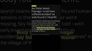 Jay Slater' body FOUND! #jayslater jay