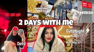 دوزو معايا يومين ✨ شريت حوايج cute 💕 .. تفرجنا فالماتش د المغرب 🇲🇦