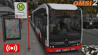 OMSI 2 Hamburg G25 Steering Wheel and Pedals Livestream