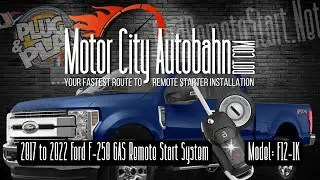 Easy! 2017 to 2022 Ford F-250 DIY Remote Starter Installation. 1-Plug Installation.