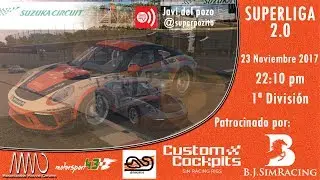 iRacing | DPC | Superliga 2.0 | 1&ordf; Divisi&oacute;n | Carrera 5