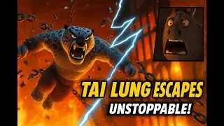 TAI LUNG ESCAPES PRISON 😱 | Kung Fu Panda's Most Intense Scene! 🔥