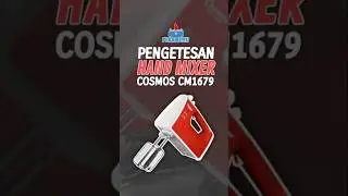 Pengetesan Hand Mixer Cosmos CM1679 #mixer