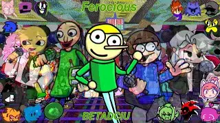 Ferocious But Every Turn a Different Character sings it (FNF BETADCIU)