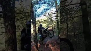 Follow the Leader Step Up, Over the Hill Enduro Riders