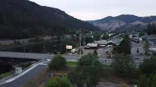 My Town, Quick Drone Clip Orofino Idaho
