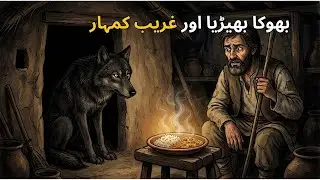 bhooka bhediya aur kumhar | wolf story | moral story | wolf story in hindi | wolf story in urdu