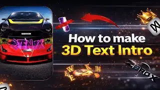 HOW TO MAKE 3D TEXT INTRO LIKE Z3EN1X