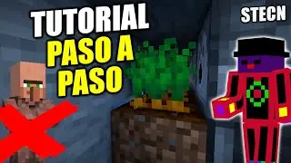 🔶 TUTORIAL: Granja de Cultivos SIN ALDEANOS - Usada en STECN 🔶- NeyLopez