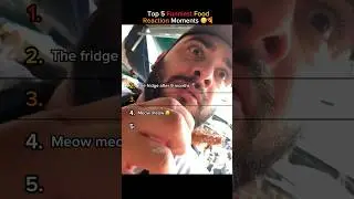 Top 5 Funniest Food Reaction Moments (First Bite Reactions!) 😂🍕