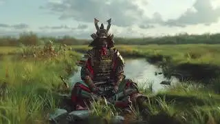 Samurai Meditation: Serene Sleep with Relaxing Stream and Bird Sounds