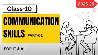 Communication Skills Class 10 AI / IT Code-402 || By T1 CONCEPT