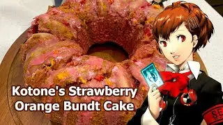 Kotone's Strawberry Orange Bundt Cake!