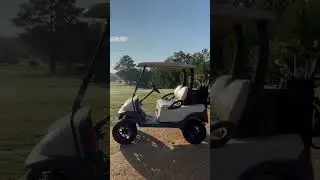 Lift kit and new rims ready to roll!  #golfcarts #clubcar