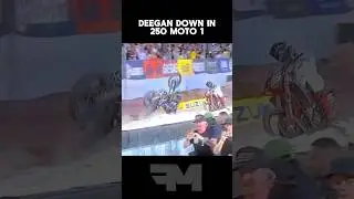 Haiden Deegan down during the first moto at the SMX finale -#moto #mx #motocross #smx #supercross