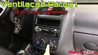 Ventilação Ar Condicionado do Corsa funcionando Apenas no 4 🤔