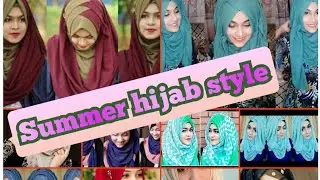 summer hijab | simple summer hijab style | new hijab style (@trandyfashionvalleybyania  )