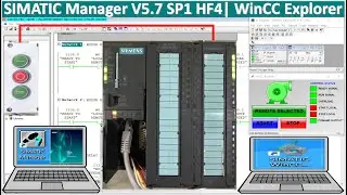 Simatic Manager V5.7 SP1 HF4| WinCC Explorer V7.5 SP1 Upd13| PLC Simulation without real PLC