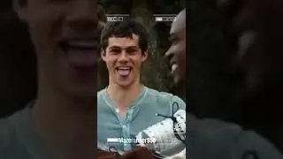 POV: the interviewer found footage of the maze runner cast on set. #Mazerunner #Dylanobrien