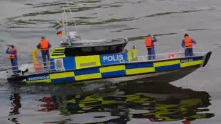 Kurzes Schiffsmodell Video in der Urlaubszeit 