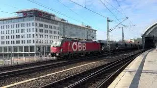&Ouml;BB Vectron 1293 187 mit Ganzzug in Dresden