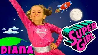 Diana Springis - SUPER GIRL - Kids Song (Official Music Video)