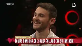 Tomás González confesó que Savka Pollak era su amor platónico de chico. Juego Textual, Canal 13.