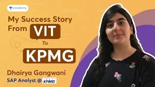 Career Success Story from VIT to KPMG | Dhairya Gangwani | SAP Analyst