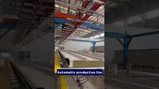 How is rock wool panel produced in factory production line? #sandwichpanel #rockwoolinsulation