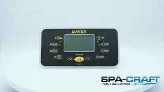Davey/Spa-Quip SP1200 Rectangular Touchpad and Overlay