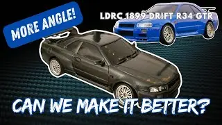 Customizing this LDRC 1899 GTR drift car, better then original??? 🫡