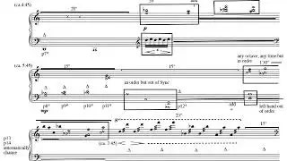 Christine Lee - Crystal Glass for Piano and Electronics [Score-Video]