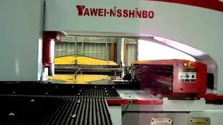Yawei - Nisshinbo turret punch punching stainless steel