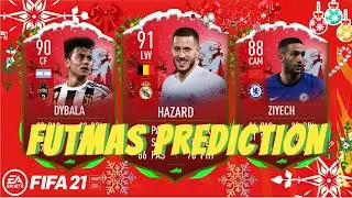 FUTMAS CARDS PREDICTIONS🎄⛄!! | FIFA 21 ULTIMATE TEAM | FT. DYBALA & ZIYECH & HAZARD🔥😱